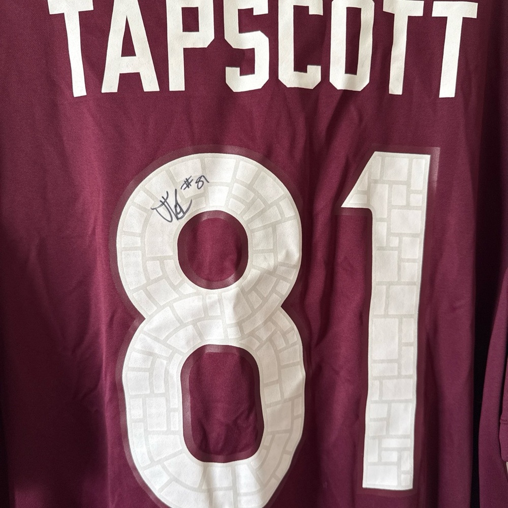 Men’s Nike Jordan Tapscott #81 Autographed VT Hokies Jersey Sz 2XL - NWT RARE - Picture 2 of 6